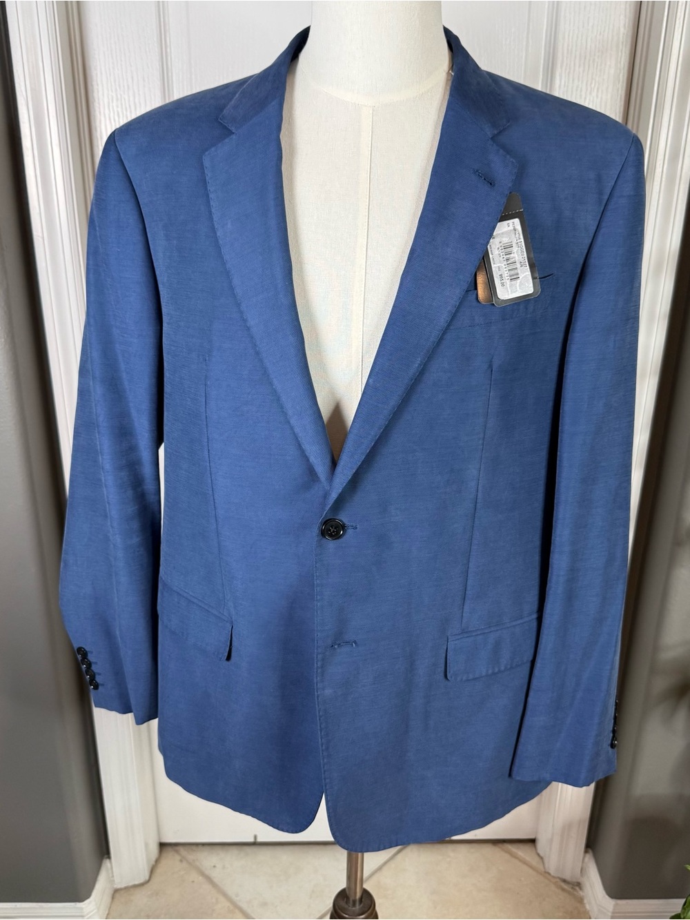 NWT Emporio Armani G Line Blue Blazer Sport Coat 56R US 46R $995